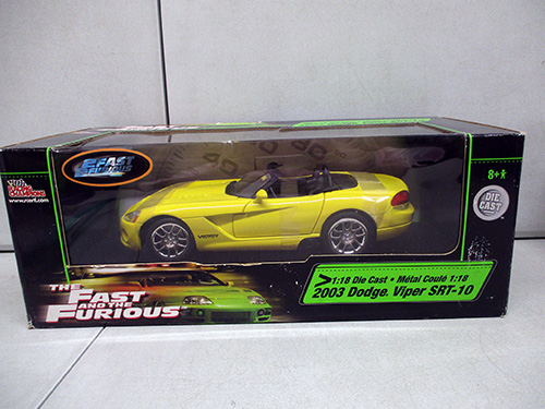 image of The Fast and the Furious 2003 Dodge Viper SRT-10 Model