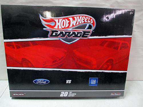 image of Hot Wheels Garage Ford vs GM Set