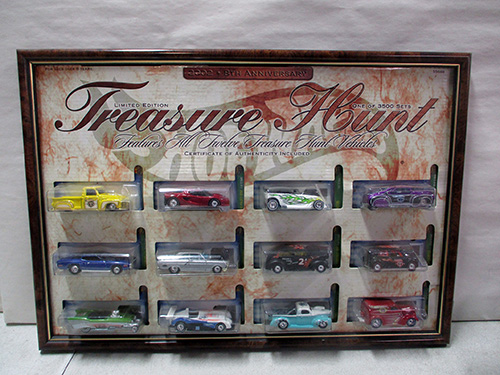 image of 2002 Hot Wheels Treasure Hunt Set