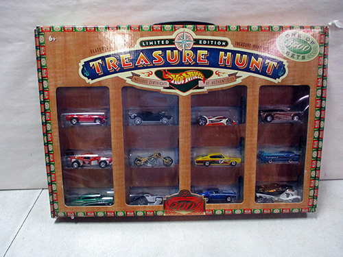 image of Hot Wheels 2001 Treasure Hunt Set