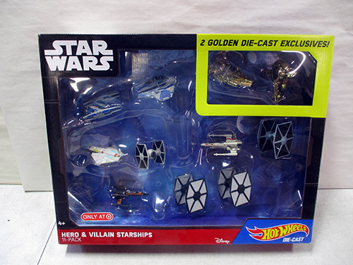 image of Star Wars Hot Wheels Starships 11-Pack