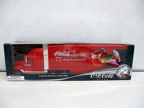 image of Coca-Cola Santa 75th Anniversary Truck Collectible