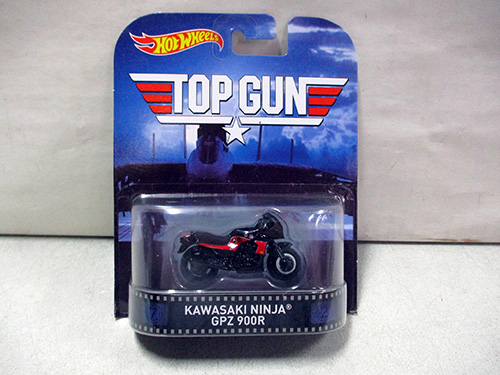 image of Hot Wheels Top Gun Kawasaki Ninja GPZ 900R