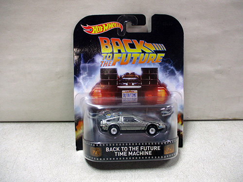 image of Hot Wheels Back to the Future Time Machine