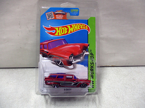 image of Hot Wheels Super Treasure Hunt 8 Crate Diecast