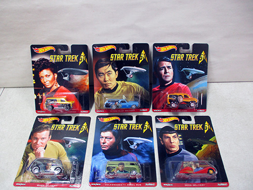 image of Hot Wheels Star Trek 50th Anniversary Set