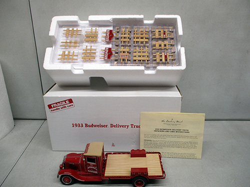 image of Danbury Mint 1933 Budweiser Delivery Truck Model