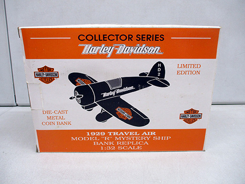 image of Harley-Davidson 1929 Travel Air Coin Bank