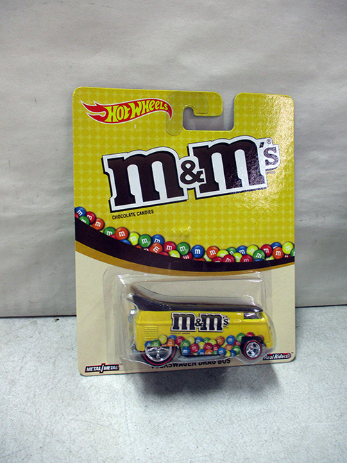 image of Hot Wheels M&M's Volkswagen Drag Bus