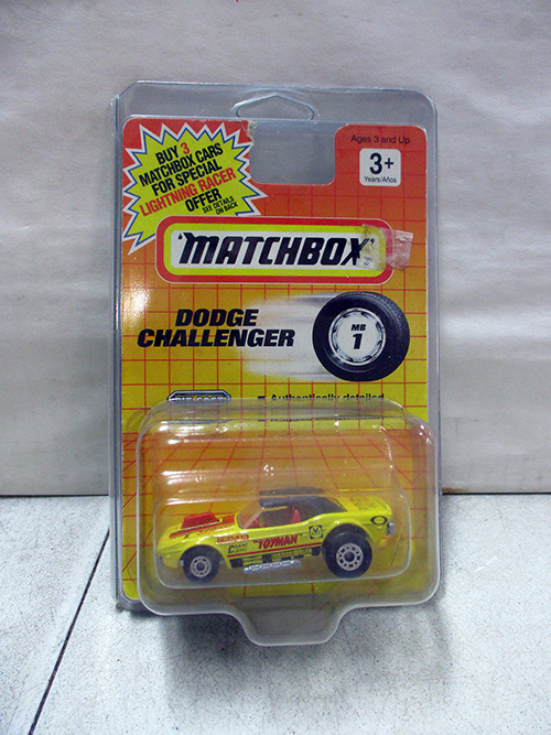 image of Matchbox Dodge Challenger Die-Cast Car