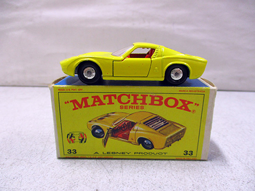 image of Matchbox Series No. 33 Lamborghini Miura