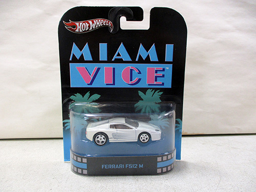 image of Hot Wheels Miami Vice Ferrari F512 M