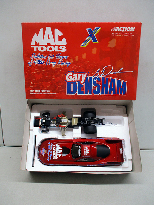 image of Mac Tools 1:24 Scale Funny Car Model - Gary Densham