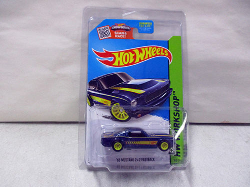 image of Hot Wheels Super Treasure Hunt '65 Mustang 2+2 Fastback