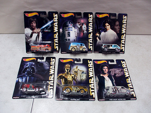 image of Hot Wheels Star Wars Collectible Cars