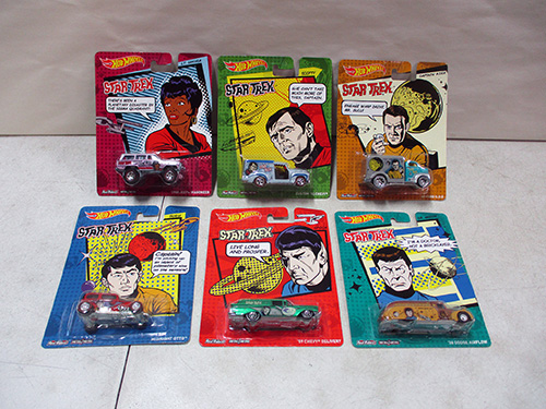 image of Hot Wheels Star Trek Set