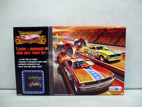 image of Hot Wheels Drag Race Track Set