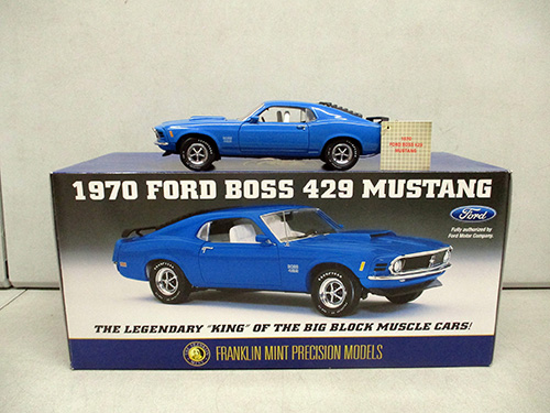 image of Franklin Mint 1970 Ford Boss 429 Mustang Model