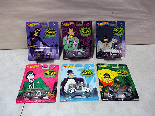 image of Hot Wheels Batman Classic TV Series Pack