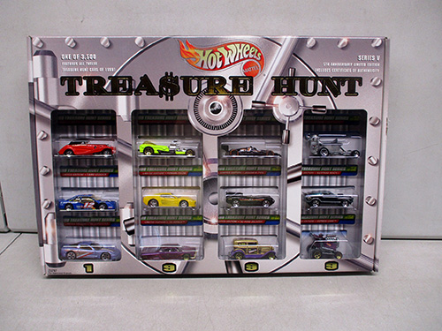 image of Hot Wheels Treasure Hunt Series V Set