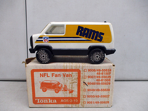 image of Tonka NFL Rams Fan Van