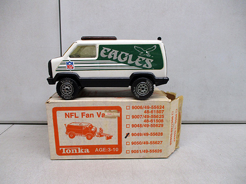 image of Tonka NFL Eagles Fan Van with Box