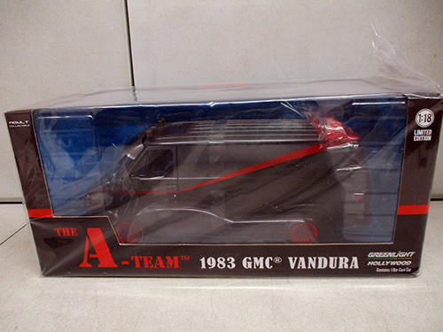 image of 1983 GMC Vandura A-Team 1:18 Diecast Model