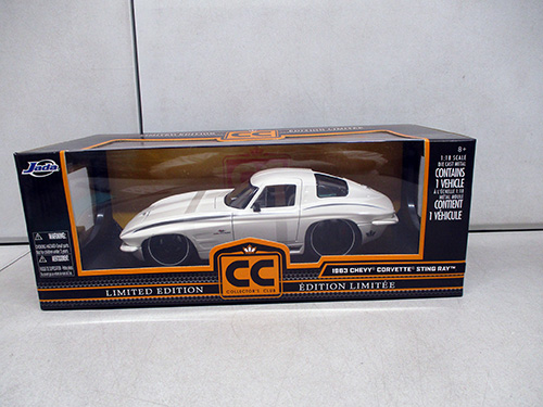 image of Jada 1963 Chevy Corvette Limited Edition Die-Cast Model