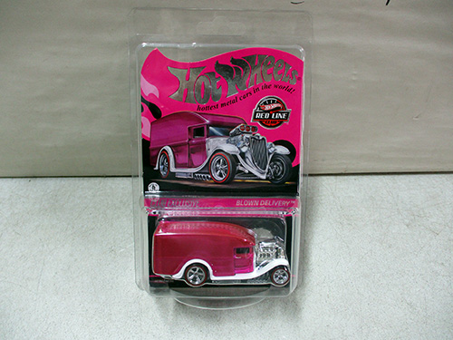 image of Hot Wheels Blown Delivery Red Line Club Exclusive