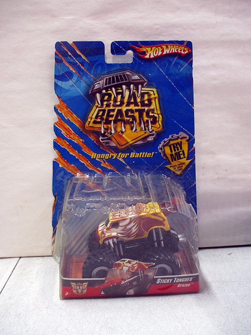 image of Hot Wheels Young Beasts Stunt Trouncer Truck