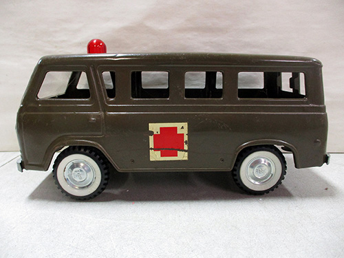 image of Nylint Metal Toy Ambulance Van with Red Cross