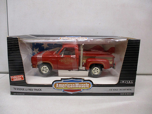 image of Ertl 1/18 Scale 1978 Dodge Li'l Red Truck