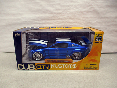 image of Jada Toys Dub City Kustoms Ford Mustang 1:24 Scale Model Car