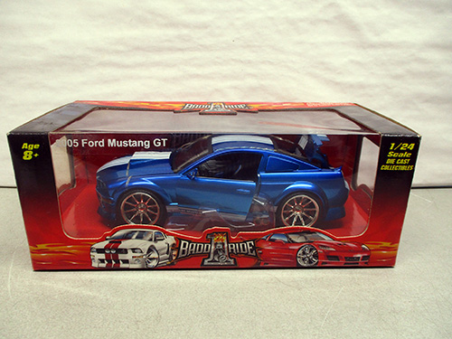 image of One Badd Ride 1:24 Scale 2005 Ford Mustang GT Diecast Model