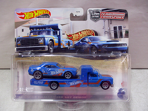 image of Hot Wheels Team Transport The Sot Demon Diecast Set