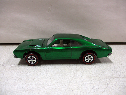 image of Hot Wheels Redline Dodge Charger green