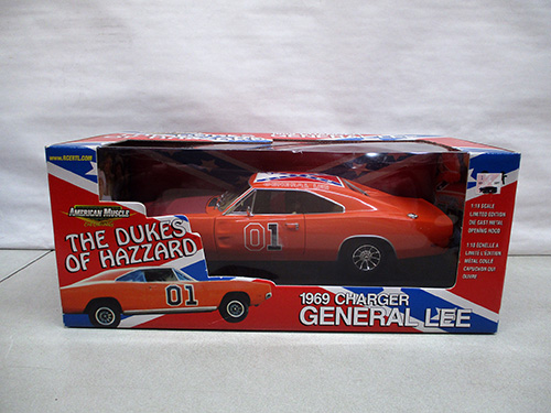 image of American Muscle Dukes of Hazzard 1969 Charger General Lee Die-Cast Model