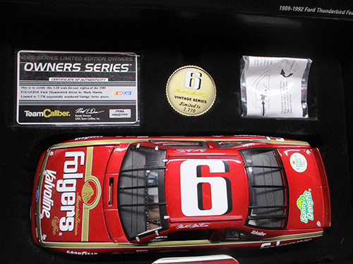image of 1989-1992 Team Caliber Mark Martin Ford Thunderbird Folgers 1/24