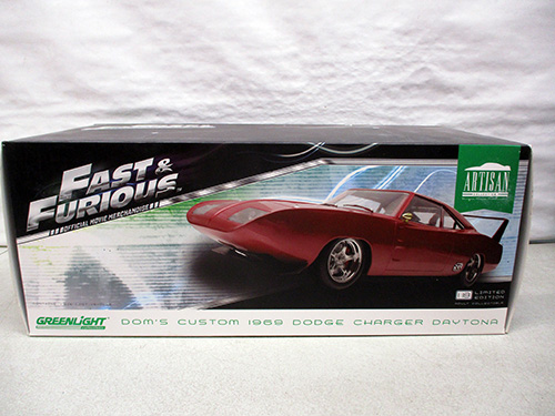 image of GreenLight 1:18 Fast & Furious Dodge Charger Daytona