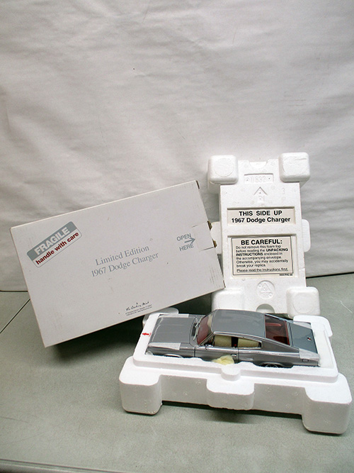 image of Danbury Mint Limited Edition 1967 Dodge Charger Model Car