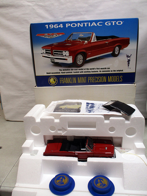 image of Franklin Mint 1964 Pontiac GTO Model Car