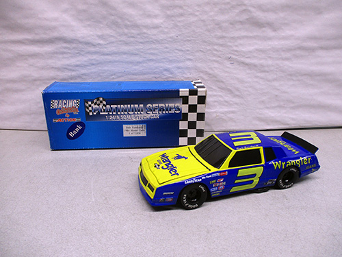 image of Action Dale Earnhardt Wrangler Diecast Car with Original Box