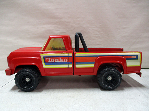 image of Red Tonka Pickup Truck Toy