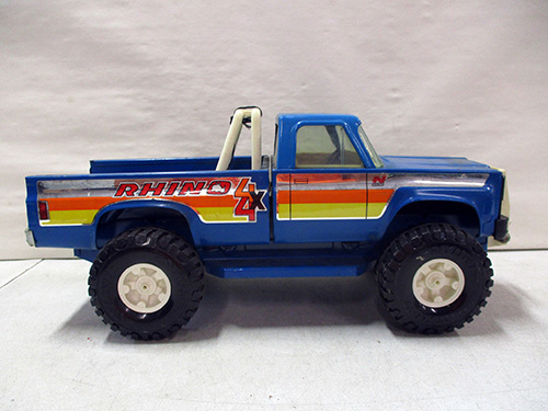 image of Tonka Blue Rhino 4x4 Toy Truck with Decals