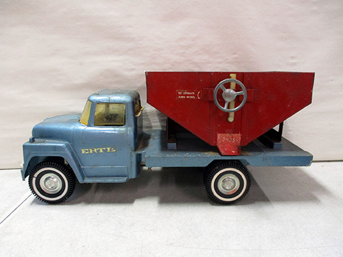 image of Ertl Pressed Steel Dump Truck with Tilting Bed