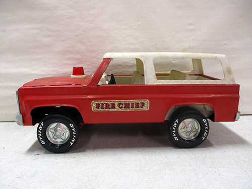 image of Nylint Fire Chief Red Toy Truck