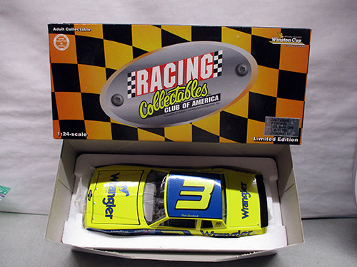 image of Dale Earnhardt Wrangler Racing Collectibles Club of America 1:24