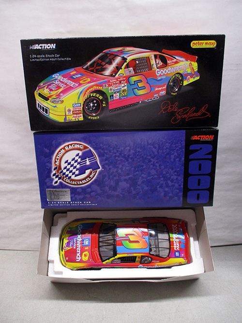 image of Dale Earnhardt Peter Max Action 1:24 Scale Die-Cast