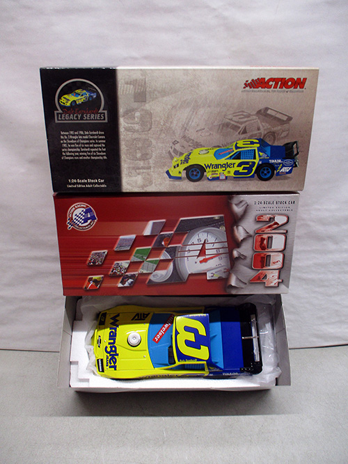 image of Dale Earnhardt Action 1:24 Scale Wrangler Dirt Modified