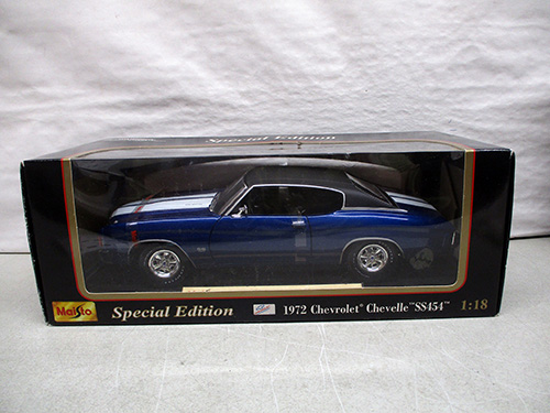 image of Maisto 1972 Chevrolet Chevelle SS454 Model 1:18